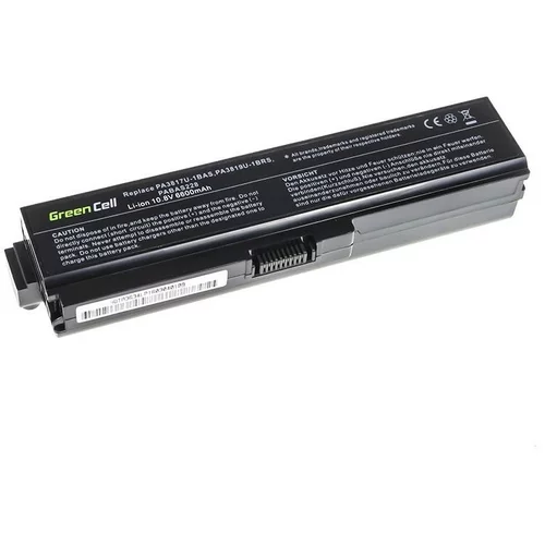 Green cell Baterija za Toshiba Satellite C650 / L750 / P750, 6600 mAh