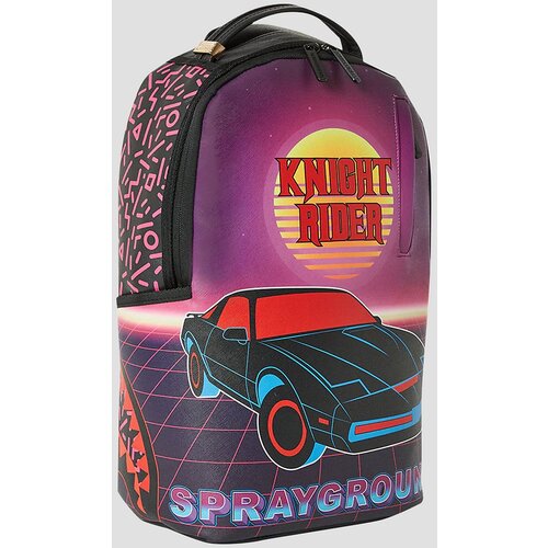 Sprayground Knight Rider 5299 DLXR Nahrbtnik purple / red / orange / black Cene