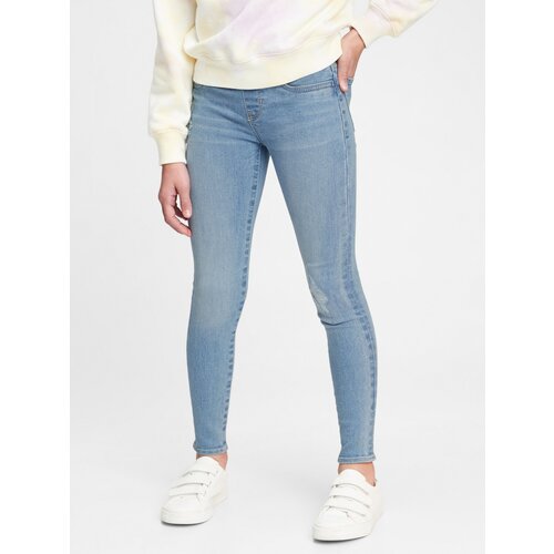 GAP blue girls' jeans jeggings pull-on with stretch Slike