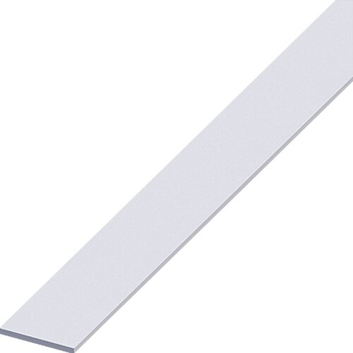 gah alberts Plosnati profil (1.000 x 25 mm, Debljina: 2 mm, Aluminij, Srebrne boje, Eloksirano) Cene