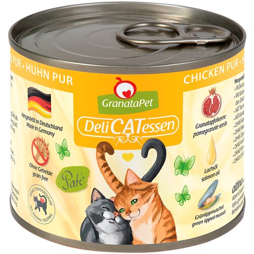 Granatapet Varčno pakiranje Granata Pet DeliCatessen 24 x 200 g - Pi&amp;scaron;čanec čisti Slike
