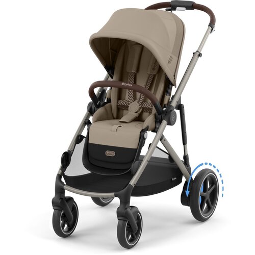 Cybex ogrodje s sedežno enoto e-Gazelle almond beige Cene