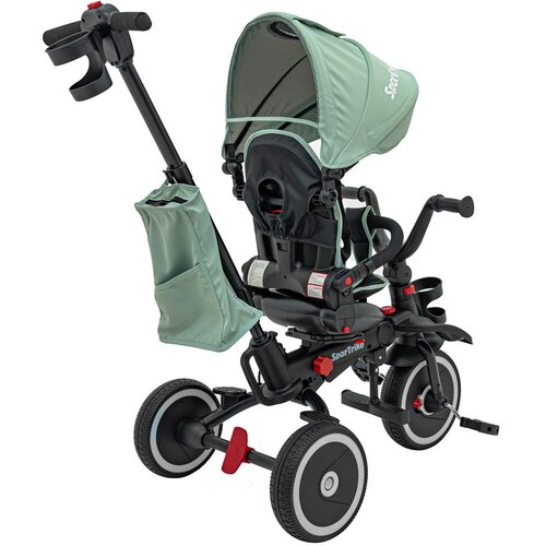  Dječji tricikl RIDER SPORTRIKE - tirkizno zeleni Slike