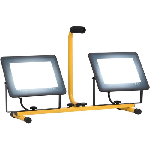  Reflektor s ručkom 2 x 100 W hladni bijeli Slike