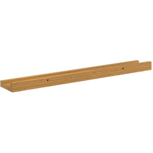  Polica na zidu Zidne 2 pcs Bež 60 x 9 x 3 cm Konstruirano drvo Slike