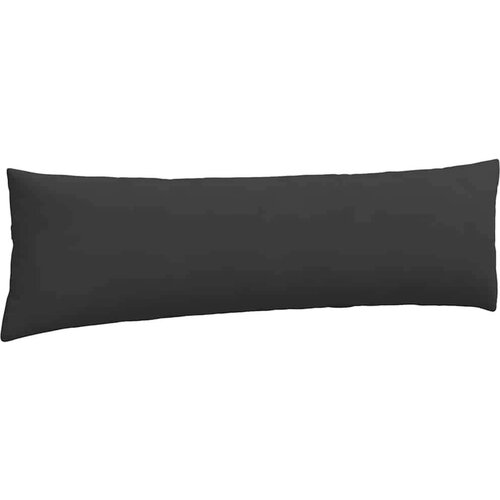 VidaXL jastučići za sofu 2 pcs crna 145 x 40 cm tkanina Slike
