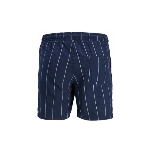 Jack & Jones Kratke hlače iz tkanine 12234697 Modra Loose Fit