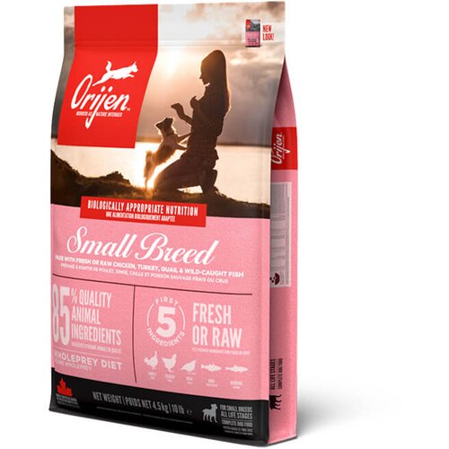 Orijen small breed - grain free hrana za pse malih rasa sa piletinom, ćuretinom, prepelicom i ribom (1,8kg, 4,5kg) 4,5kg Cene