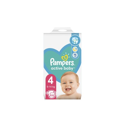 Pampers active baby mb 4 132 kom Slike