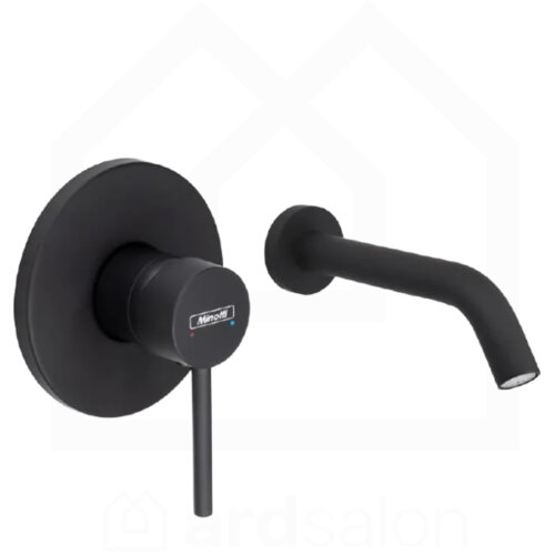 Minotti Tubo Dark Elegance ugradna baterija za lavabo sa izlivom 210mm 61S02B Cene