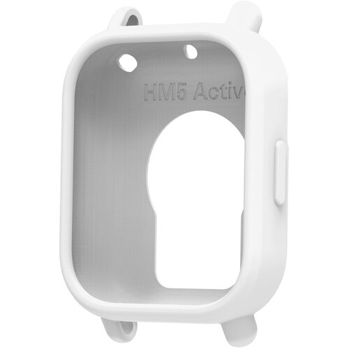 INF Silikonsko Za&scaron;čitno Ohi&scaron;je Kompatibilno z Redmi Watch 5 Lite - Belo, (5000264068) Cene