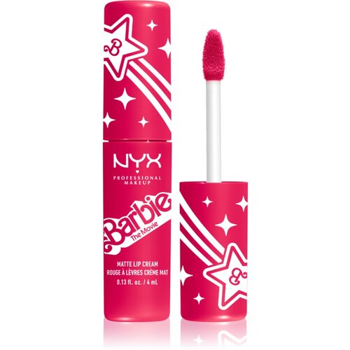 NYX Professional Makeup Barbie Smooth Whip Matte Lip Cream mat tekući ruž za usne nijansa 01 Dreamhouse Pink 4 ml Cijene