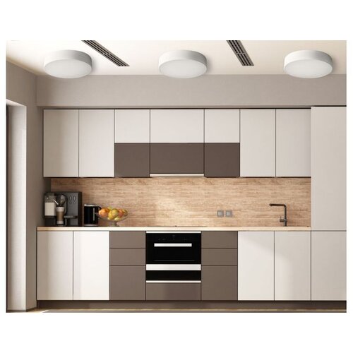 Toolight stropna svjetiljka plafon 50cm okrugla crna app644-4c Slike