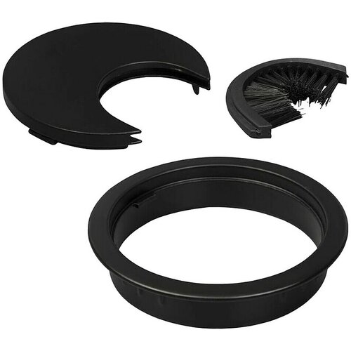 WALTECO Rozeta za kabele (Crna, Promjer: 60 mm) Cijene