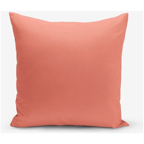 Minimalist Cushion Covers narančasta jastučnica s primjesom pamuka Minimalist Cushion Covers, 45 x 45 cm Slike