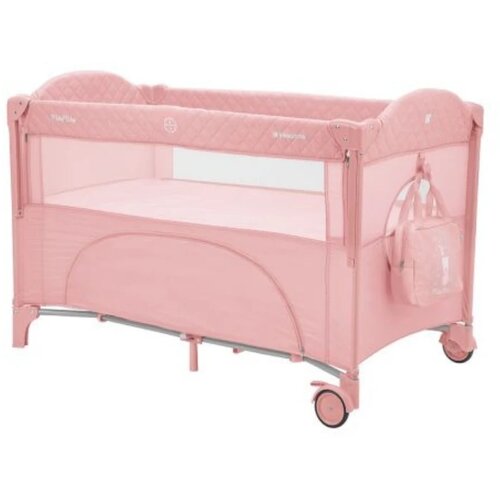 Kikka Boo Milky Way prenosivi krevetac 2 Nivoa, Pink Cene