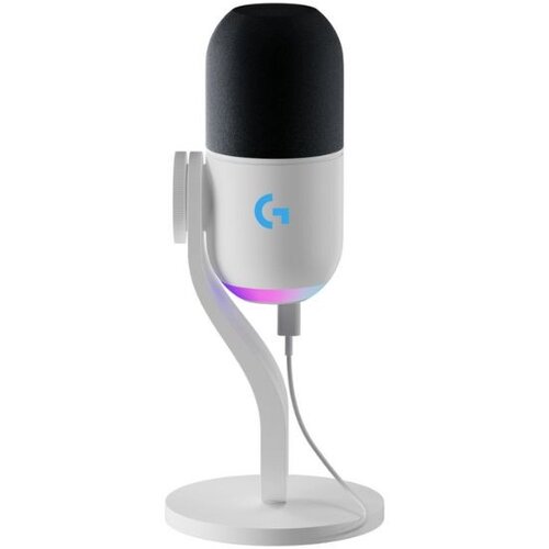 Logitech Mikrofon Yeti GX Dynamic RGB 988-000576 White Cene