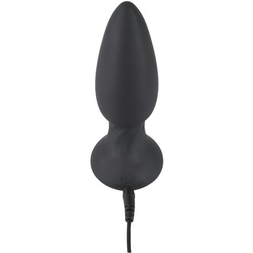 Black Velvets Remote Controlled Silicone Vibrating Plug Slike