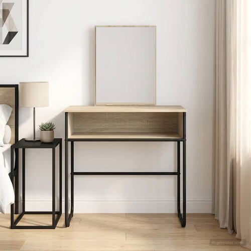  Toaletni stol Hrast sonoma 81 x 40 x 131 cm Konstruirano drvo Slike