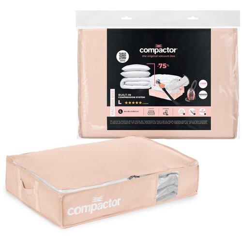 Compactor Vakuumska plastična kutija za ispod kreveta 65x45x15,5 cm Pink Edition &amp;ndash; Slike