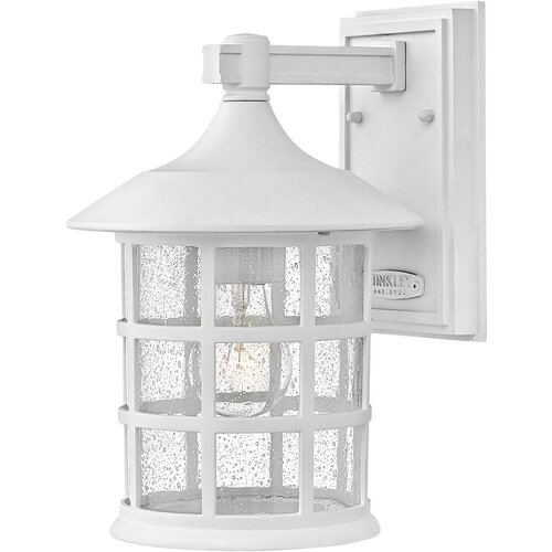Elstead Lighting Elstead Hinkley Freeport Zunanja stenska svetilka, teksturirana bela, IP44, (22100093) Cene