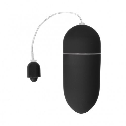 Shots Toys Vibrating Egg with 10 Speeds Black Slike