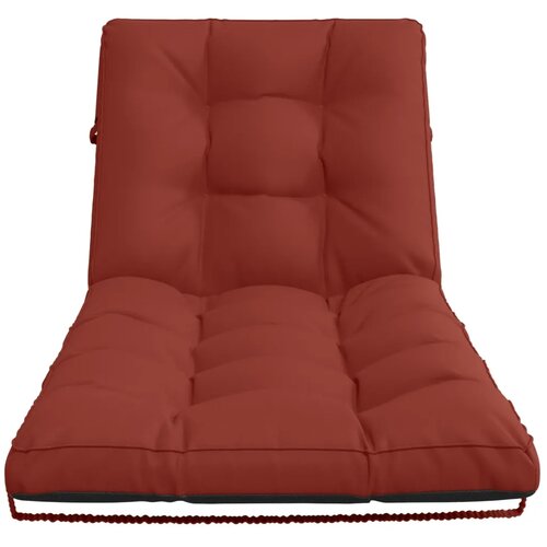  Jastučić za ležaljku VIANEN 100% poliester Crvena - Crvena 200 x 70 x 8 cm Slike