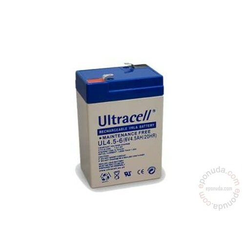 Ultracell 6V 4.5Ah akumulator baterija Slike