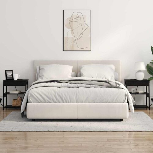  Noćni ormar Crni hrast 41 x 31 x 51 cm Konstruirano drvo Slike