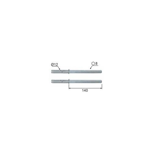 Dabel skriveni nosač police OK8x140/fi12mm (2kom) DBP1 Cene