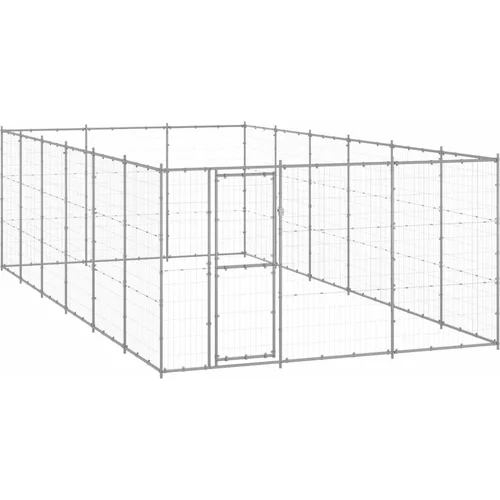  vanjski kavez za pse od pocinčanog čelika 21 78 m²