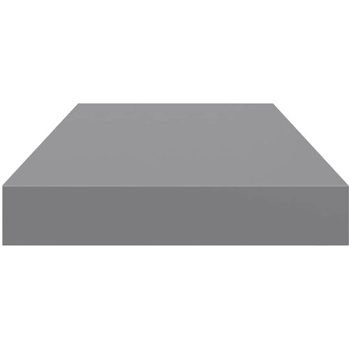  Plutajuće zidne police 4 kom sive 50 x 23 x 3,8 cm MDF Slike