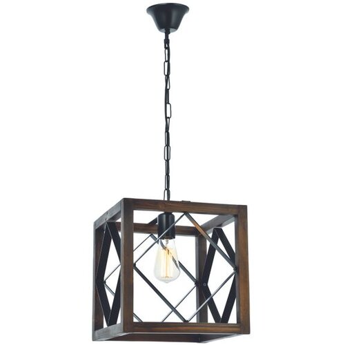 Opviq zikzak Büyük ceviz rustik Sarkıt walnutblack chandelier Cene