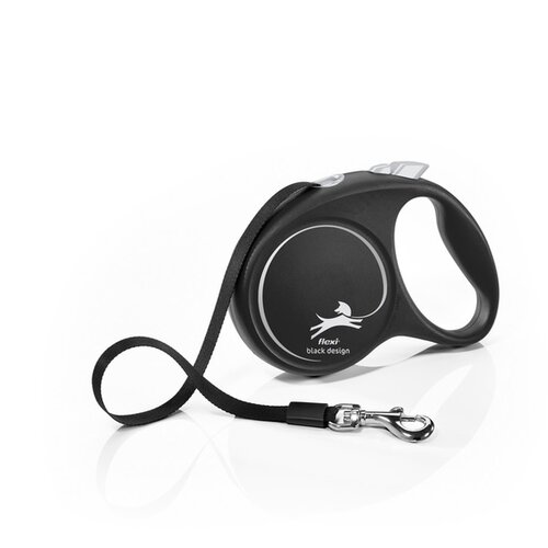 Flexi Black Design L Tape 5m - Sivi Cene