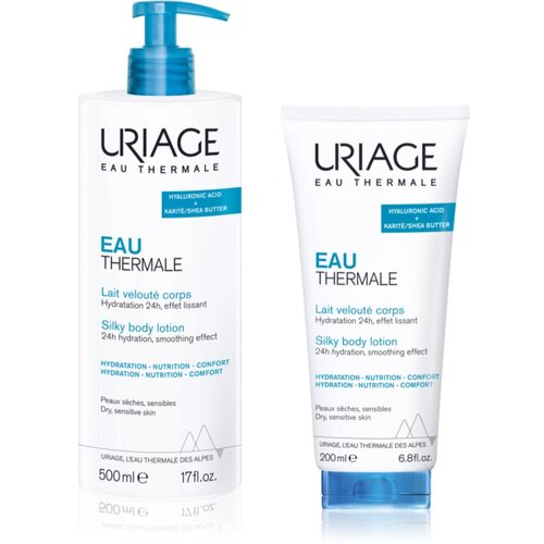 Uriage Eau Thermale Silky Body Lotion set za nežno in gladko kožo Slike