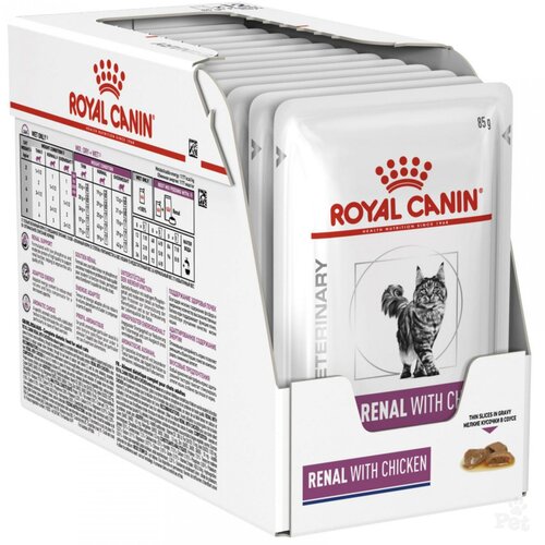 Royal Canin cat renal chicken 12x85g Slike