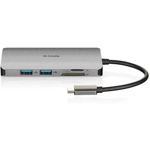 D-link DLINK USB-C 8 v 1 HUB HDMI-LAN, USB DUB-M810