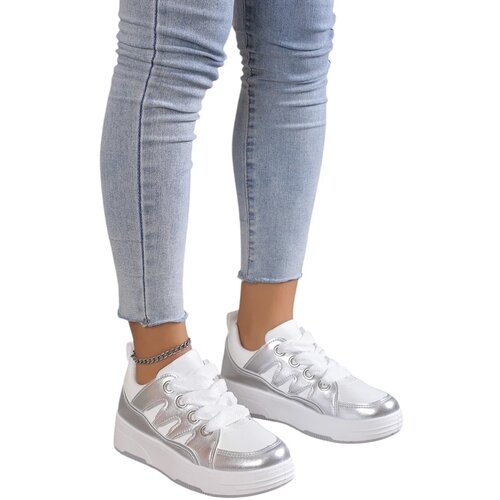 Resti Women's sneakers with a thicker sole Assaqi Cene