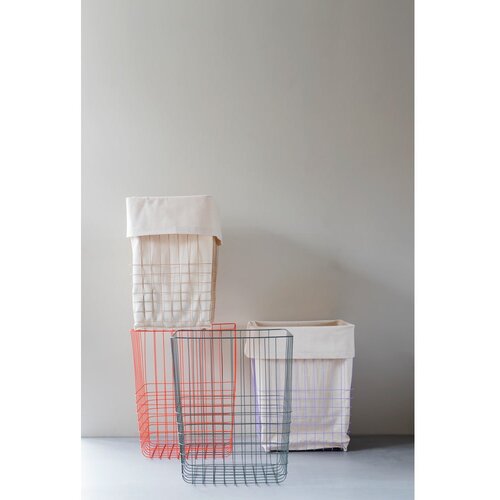 Mette Ditmer Denmark Zelena metalna/tekstilna ko&amp;scaron;ara za rublje 64 l Store-It &amp;ndash; Slike