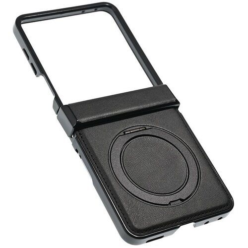  Maska za Samsung Galaxy Z Flip 8 Hanman MagSafe Stand, Crna Slike