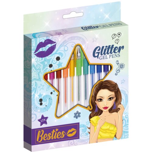 Besties Set gel olovaka Glitter, 12 komada Cene