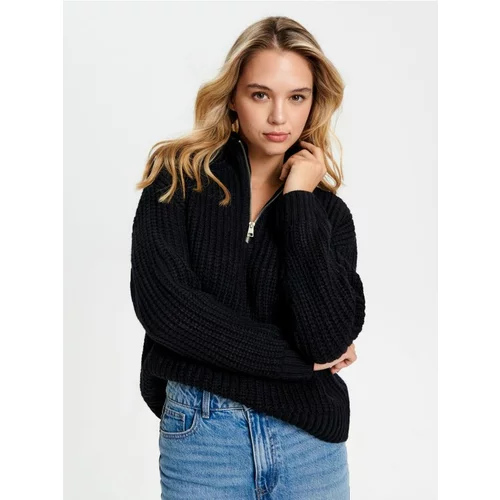 Sinsay ženski pulover s uspravnim ovratnikom 3385X-99X