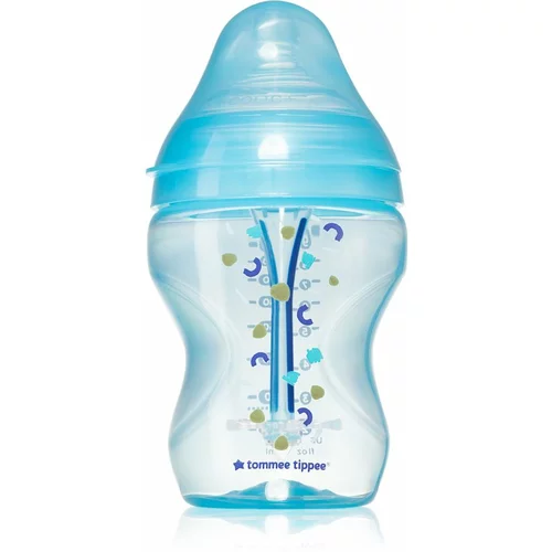 Tommee Tippee C2N Closer to Nature Anti-colic Advanced Baby Bottle bočica za bebe 0m+ Boy 260 ml