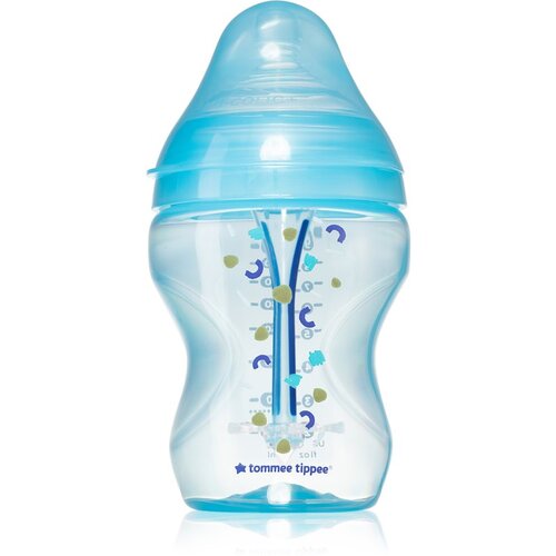 Tommee Tippee C2N Closer to Nature Anti-colic Advanced Baby Bottle bočica za bebe 0m+ Boy 260 ml Slike