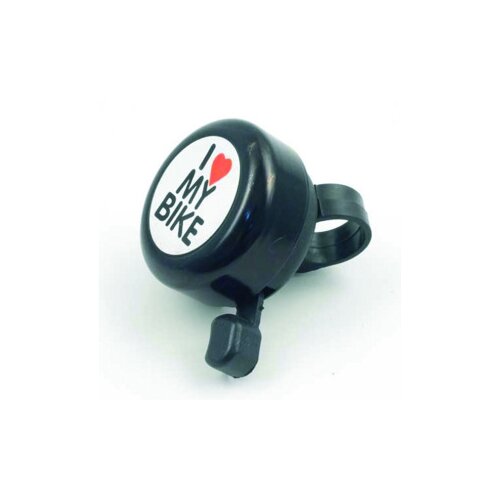  zvonce-crno i love my bike natpisom Cene