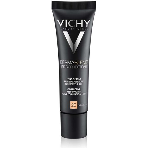 Vichy dermablend 3d korektivni puder za masnu kožu s visokim stepenom prekrivanja, 20 vanilla Slike