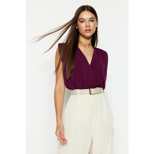 Trendyol Bodysuit - Purple - Slim fit Cene