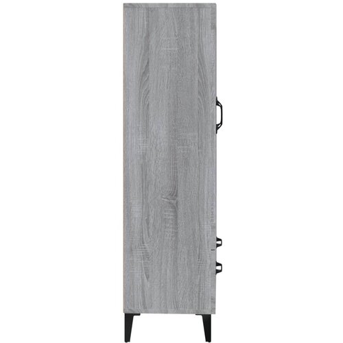  Visoka komoda boja hrasta sonome 70x31x115 cm konstruirano drvo Slike