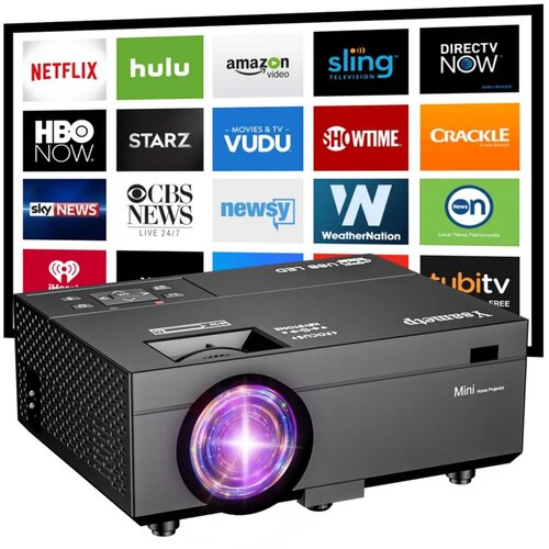 Blue Chilli 1080P hd projektor wifi 3D led mini video theater heimkino led-beamer, (21022674) Cene