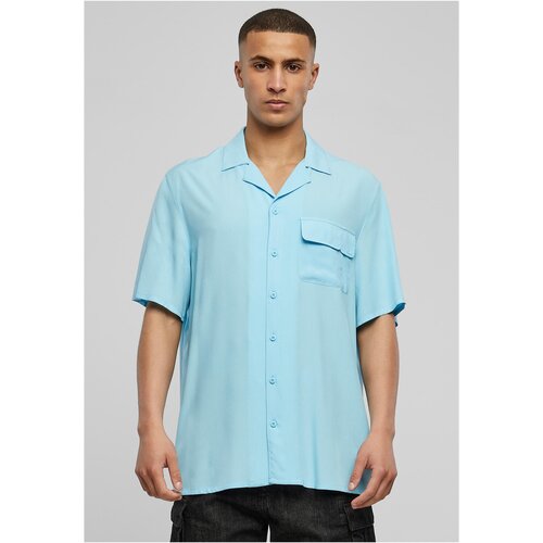 UC Men Viscose Camp Shirt balticblue Slike